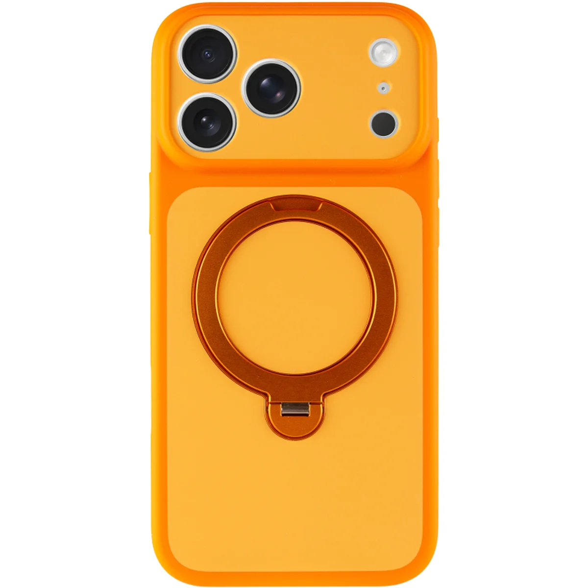 Чехол Ummi Full Camera with Magnetic Fit HQ Ring для Apple iPhone 18 Pro / 17 Pro (6.3") Orange