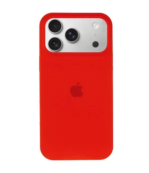 Чохол Silicone Case Full Protective (AA) Apple iPhone 17 Pro (6.3") Червоний / Red