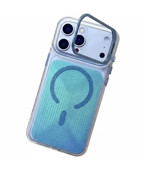 Чохол TPU+PC Jewel Sparkle with MagSafe для Apple iPhone 17 Pro (6.3") Aqua Blue