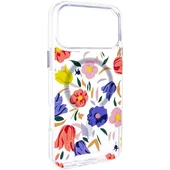 TPU+PC чехол Clear Garden with MagSafe для Apple iPhone 17 Pro (6.3") Tropical Art
