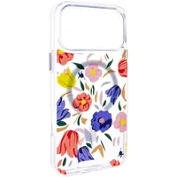 TPU+PC чехол Clear Garden with MagSafe для Apple iPhone 17 Pro (6.3") Tropical Art