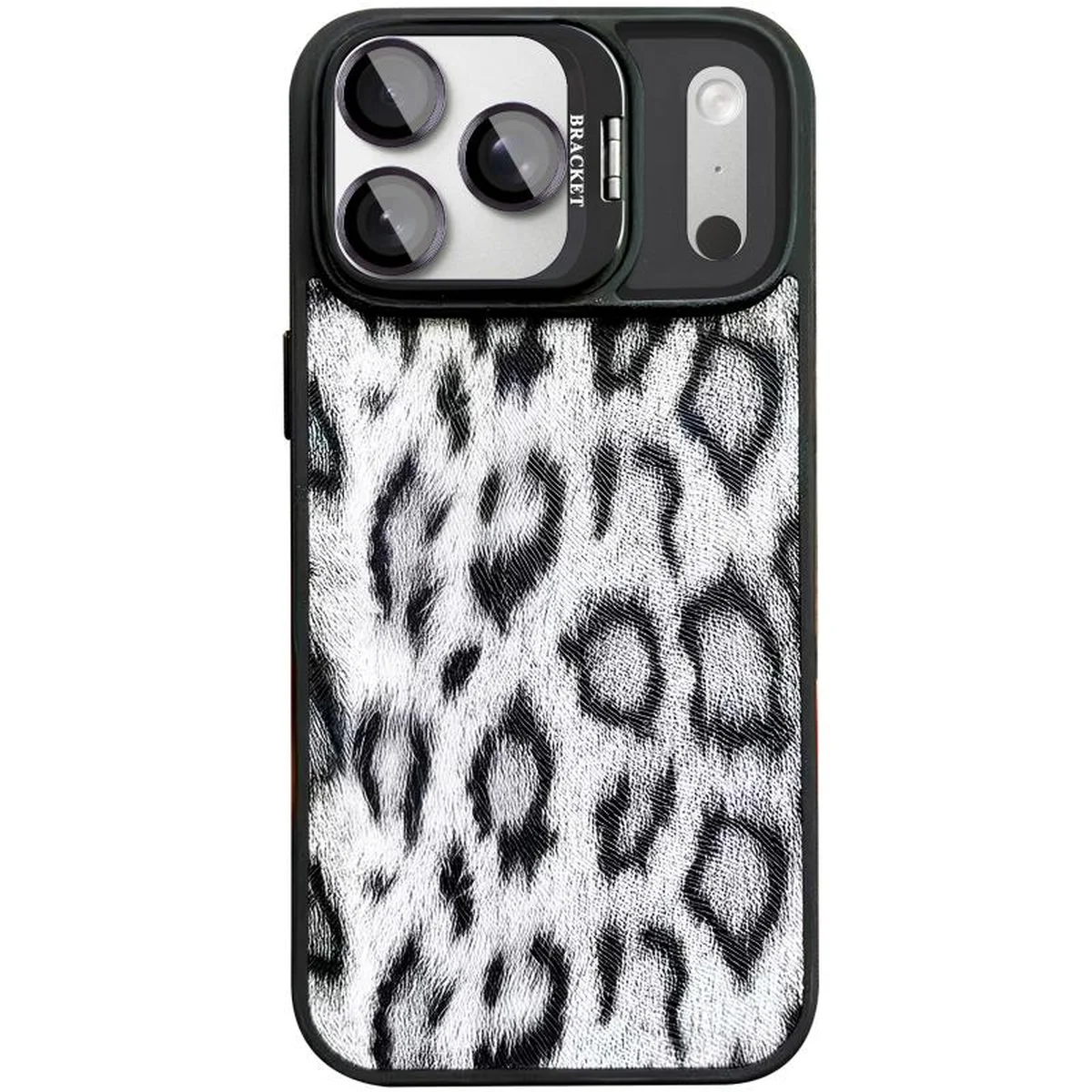 Чехол TPU+PC Wild Leopard with MagSafe and Lens для Apple iPhone 17 Pro (6.3") Black