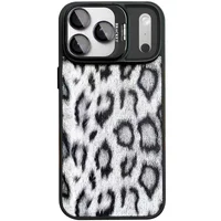 Чехол TPU+PC Wild Leopard with MagSafe and Lens для Apple iPhone 17 Pro (6.3") Black