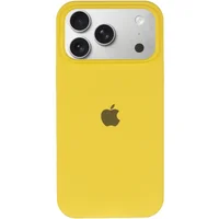 Чохол Silicone Case Full Protective (AA) Apple iPhone 17 Pro (6.3") Жовтий / Yellow