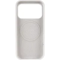 Чохол Silicone Case Full Protective (AA) V2 with MagSafe для Apple iPhone 17 Pro (6.3") Білий / White