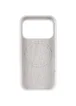 Чехол Silicone Case Full Protective (AA) V2 with MagSafe для Apple iPhone 17 Pro (6.3") Белый / White
