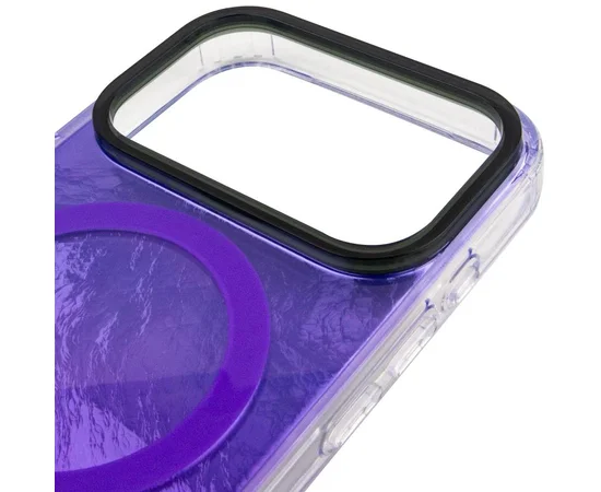 Чохол TPU Shiny Mountain (MagFit) для Apple iPhone 17 Pro (6.3") Purple