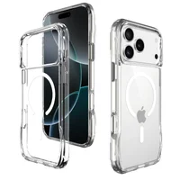 Чехол TPU Space Octagon with MagSafe для Apple iPhone 17 Pro (6.3") Clear