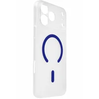 Чехол PC Slim Matte with Magnetic Fit (camera button) для Apple iPhone 17 Pro (6.3") Blue