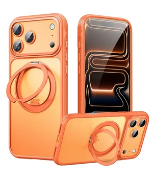 Чохол Ummi Stylish with MagSafe Ring для Apple iPhone 17 Pro / 18 Pro (6.3") Orange