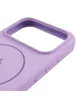 Чехол Silicone Case Full Protective (AA) V2 with MagSafe для Apple iPhone 17 Pro (6.3") Сиреневый / Lilac