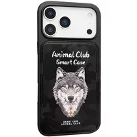 TPU+PC чохол Animal Club для Apple iPhone 17 Pro (6.3") Black