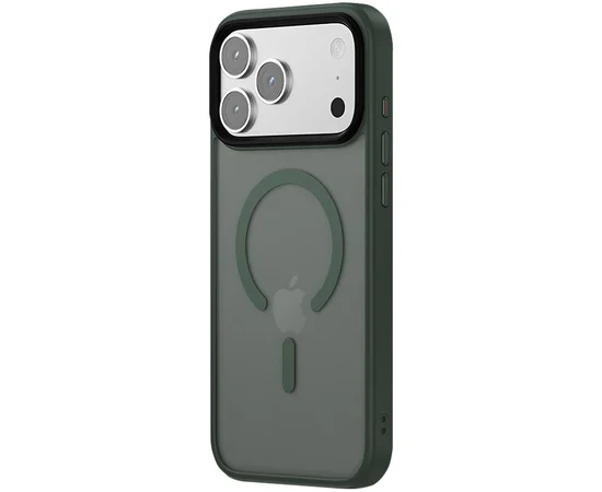 Чехол Ummi Colorful with MagSafe для Apple iPhone 17 Pro (6.3") Зеленый / Dark Green