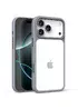 TPU+PC чехол Metal Buttons для Apple iPhone 17 Pro (6.3") Серый / Grey