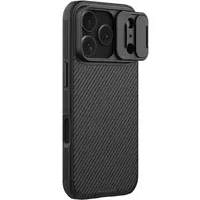 Карбоновая накладка Nillkin CamShield Pro для Apple iPhone 17 Pro (6.3") Black