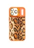 Чехол TPU+PC Wild Leopard with MagSafe and Lens для Apple iPhone 17 Pro (6.3") Orange