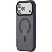 TPU+PC чехол Metal Buttons with MagSafe Colorful для Apple iPhone 17 Pro (6.3") Синий / Navy Blue
