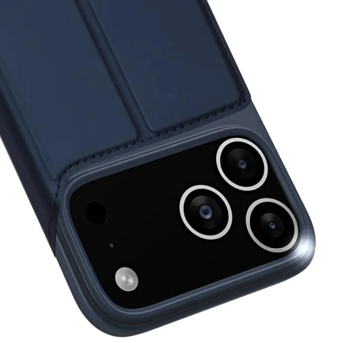 Чохол-книга Dux Ducis з кишенею для візиток для Apple iPhone 17 Pro (6.3") Синій