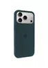 Чехол Silicone Case Full Protective (AA) для Apple iPhone 17 Pro (6.3") Зеленый / Forest green
