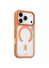 TPU+PC чохол Blueo Frosted Heat Dissipation Stand with MagSafe для Apple iPhone 17 Pro (6.3") Помаранчевий