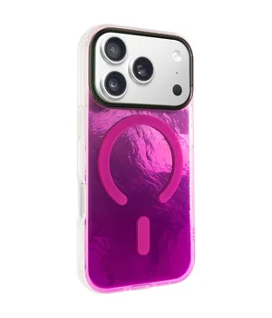 Чехол TPU Shiny Mountain (MagFit) для Apple iPhone 17 Pro (6.3") Pink