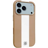 Шкіряний чохол Rally with MagSafe для Apple iPhone 17 Pro (6.3") Beige / White