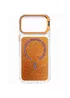 Чехол TPU+PC Jewel Sparkle with MagSafe для Apple iPhone 17 Pro (6.3") Orange Sparkle