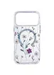 TPU+PC чохол Clear Garden with MagSafe для Apple iPhone 17 Pro (6.3") Cherry Petal