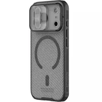 Карбонова накладка Nillkin CamShield Pro Magnetic для Apple iPhone 17 Pro (6.3") Transparent black