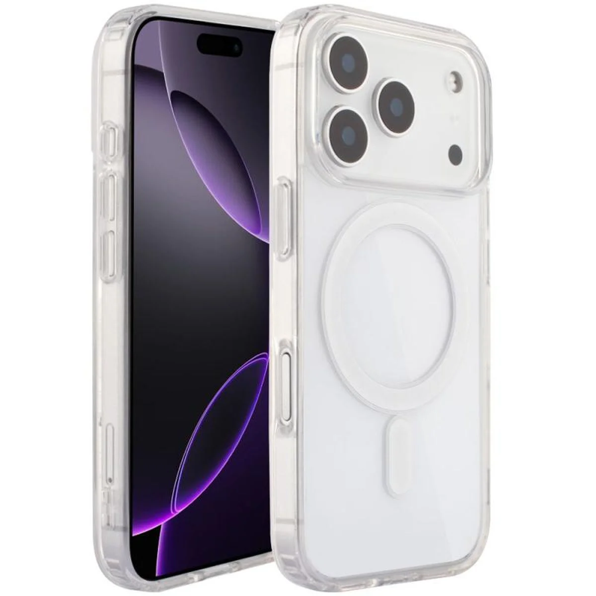 Чехол TPU Clear Case with MagSafe для Apple iPhone 17 Pro (6.3") Clear