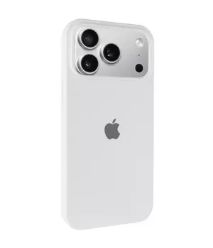 Чохол Silicone Case Full Protective (AA) для Apple iPhone 17 Pro (6.3") Білий / White