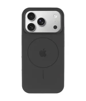 Чохол Silicone Case Full Protective (AA) V2 with MagSafe для Apple iPhone 17 Pro (6.3") Сірий / Dark Gray