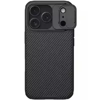 Карбоновая накладка Nillkin CamShield Pro для Apple iPhone 17 Pro (6.3") Black
