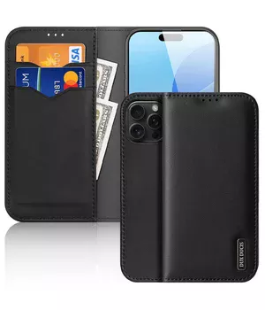 Чохол-книжка Dux Ducis Hivo для Apple iPhone 17 Pro (6.3") Black
