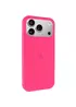 Чехол Silicone Case Full Protective (AA) для Apple iPhone 17 Pro (6.3") Розовый / Barbie pink