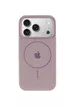 Чохол Silicone Case Full Protective (AA) V2 with MagSafe для Apple iPhone 17 Pro (6.3") Сірий / Lavender