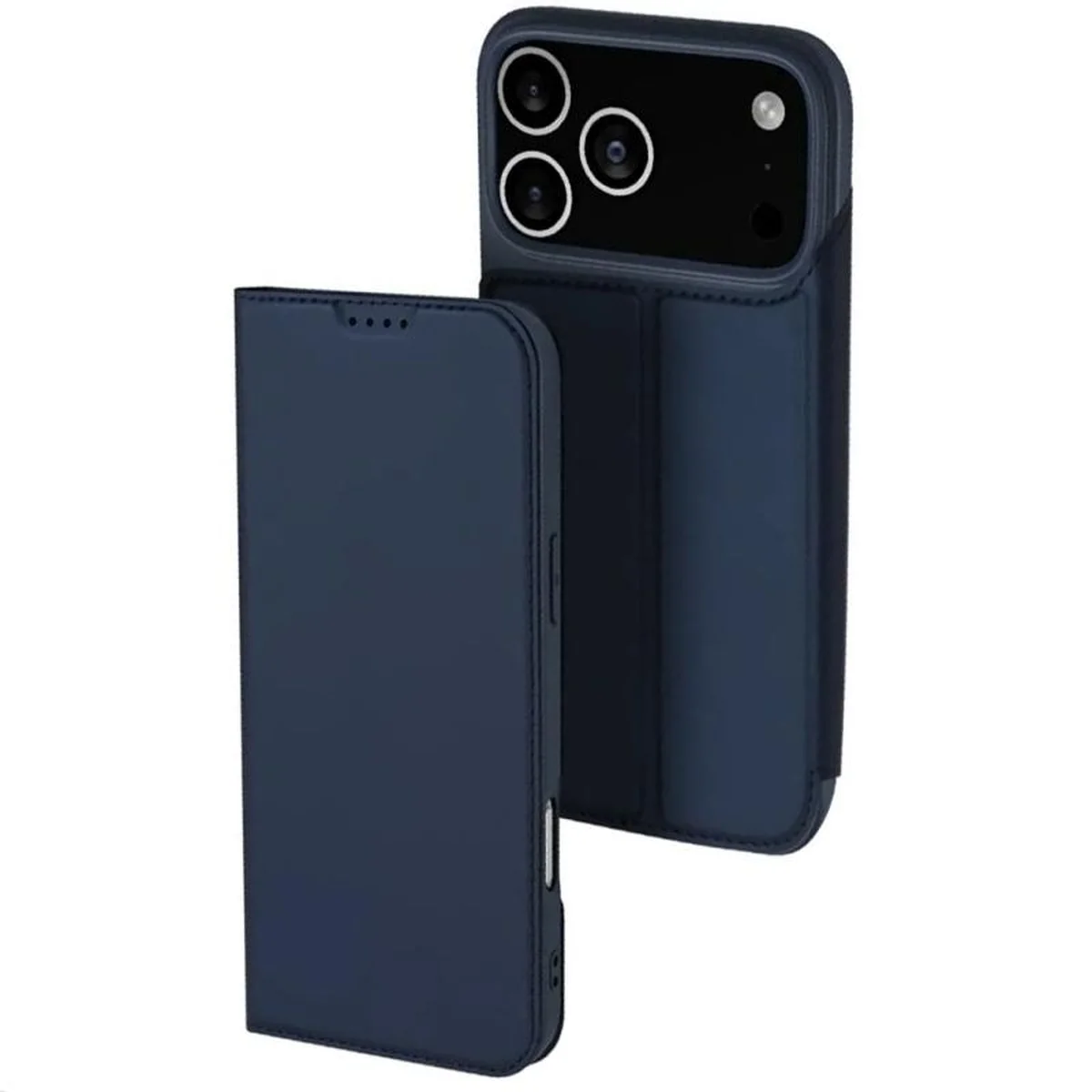 Чохол-книга Dux Ducis з кишенею для візиток для Apple iPhone 17 Pro (6.3") Синій