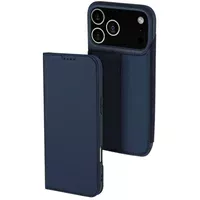 Чохол-книга Dux Ducis з кишенею для візиток для Apple iPhone 17 Pro (6.3") Синій