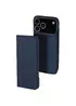 Чохол-книга Dux Ducis з кишенею для візиток для Apple iPhone 17 Pro (6.3") Синій