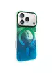 Чохол TPU Shiny Mountain (MagFit) для Apple iPhone 17 Pro (6.3") Green / Blue