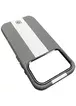 Шкіряний чохол Rally with MagSafe для Apple iPhone 17 Pro (6.3") Grey / White