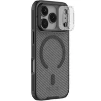 Карбонова накладка Nillkin CamShield Pro Magnetic для Apple iPhone 17 Pro (6.3") Transparent black