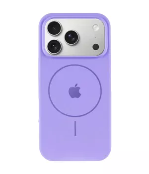 Чохол Silicone Case Full Protective (AA) V2 with MagSafe для Apple iPhone 17 Pro (6.3") Бузковий / Dasheen
