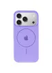Чехол Silicone Case Full Protective (AA) V2 with MagSafe для Apple iPhone 17 Pro (6.3") Сиреневый / Dasheen
