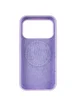 Чехол Silicone Case Full Protective (AA) V2 with MagSafe для Apple iPhone 17 Pro (6.3") Сиреневый / Lilac