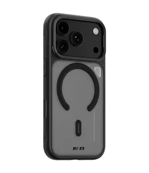 TPU+PC чохол Blueo Frosted Heat Dissipation Stand with MagSafe для Apple iPhone 17 Pro (6.3") Чорний