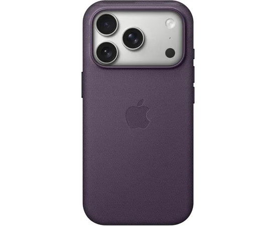 Тканевый чехол TechWoven (AAA) with MagSafe and Animation для Apple iPhone 17 Pro (6.3") Purple