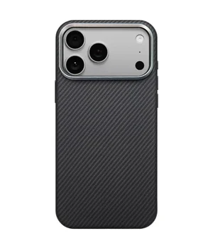 Чохол PC Carbon Protection Slim with MagSafe для Apple iPhone 17 Pro (6.3") Black