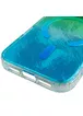 Чохол TPU Shiny Mountain (MagFit) для Apple iPhone 17 Pro (6.3") Green / Blue