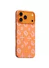 TPU+PC чехол Blueo Gilded Tactile Woven with MagSafe для Apple iPhone 17 Pro (6.3") Orange